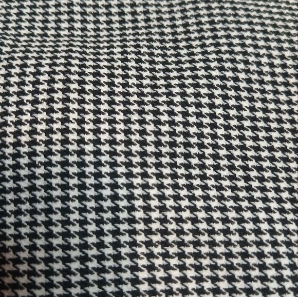 89th & Madison B&W tiny Houndstooth pattern work dress Pants sz Large - Picture 9 of 12